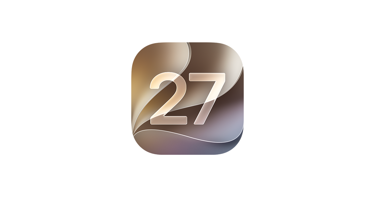 Ícone do iOS 27