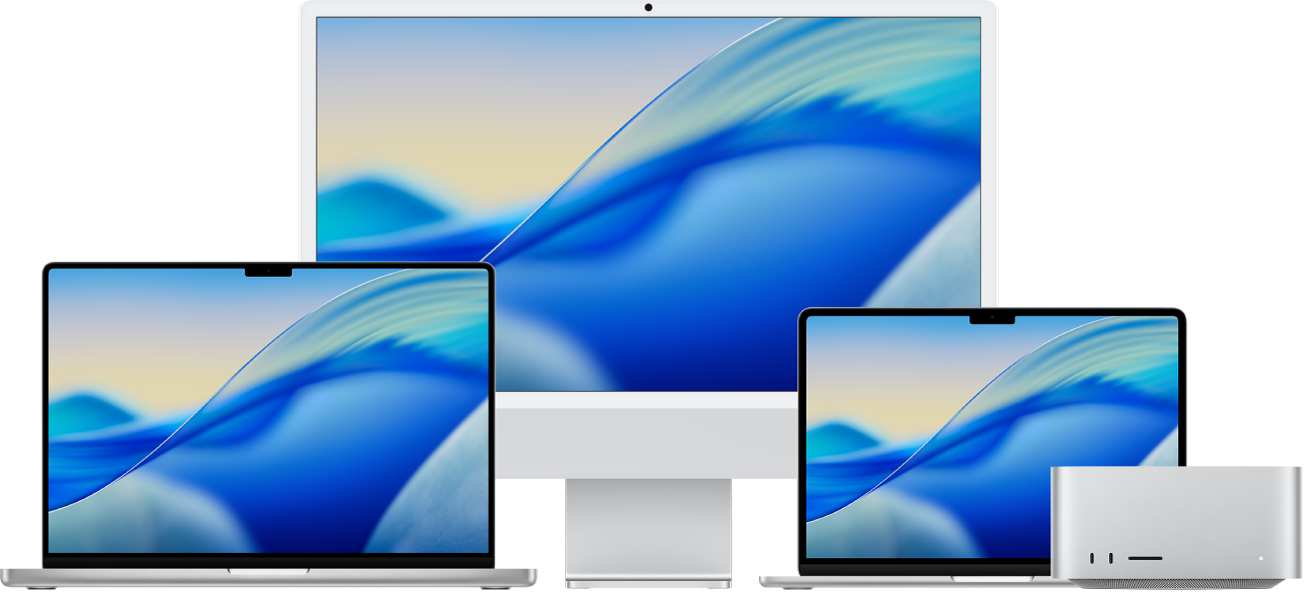 Linha de computadores Mac