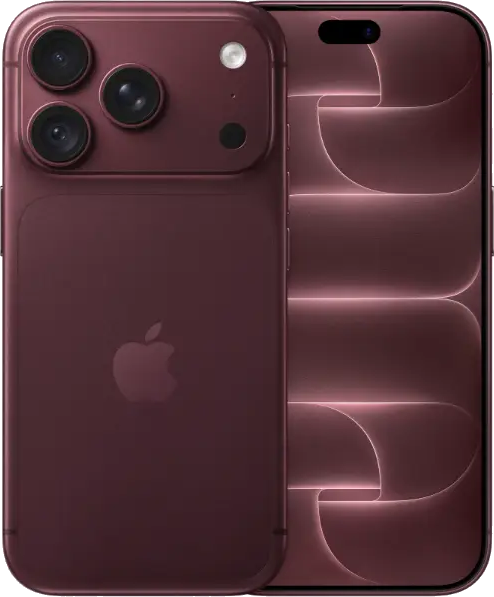 iPhone 18 Pro na cor Bordô