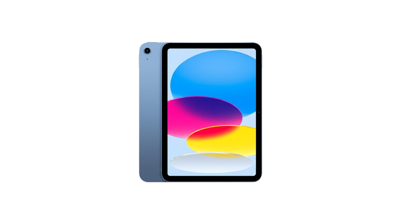 iPad A16 na cor Azul