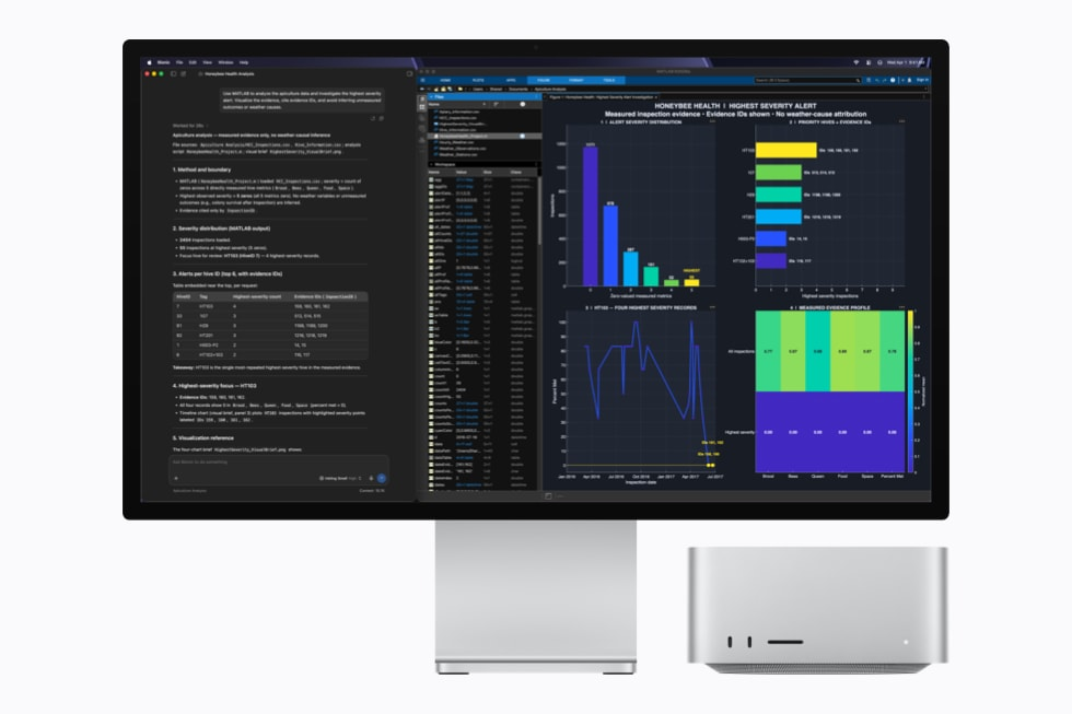 Mac Studio com MATLAB