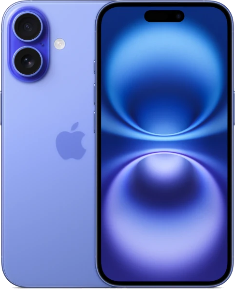 iPhone 16 na cor Ultramarino
